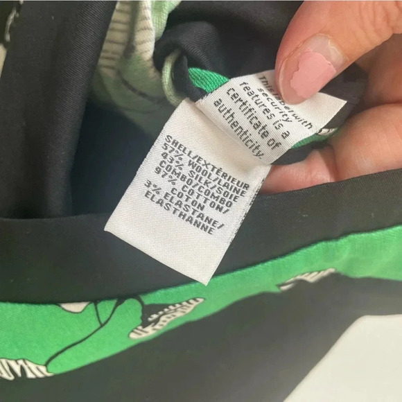 NEW Diane Von Furstenberg Claire Skirt in Simple Toile Garden Green Black Size 6 - Picture 8 of 13